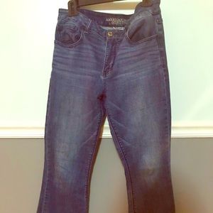 American Eagle High-Rise Artisan Flare Jeans
